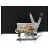 Case Trapper Antique Bone Handle  WW II