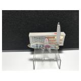 Case Teardrop Confederate Grey Bone Handle