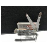 Case Trapper Blue Bone Handle Korea