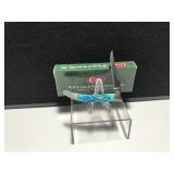 Case Toothpick Sky Blue Bone Handle