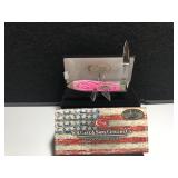 Lady Case Teardrop Bubba Gum Bone Handle#006