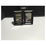 Zippo Lighters Colt Vietnam M-16& Colt Army 1860