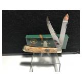 Moore Maker Trapperlock White Bone Handle #020