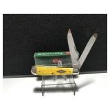 Case Trapper Yellow Bone Handle