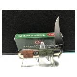 Case Russlock Red/Green Wood Handle