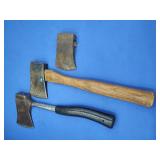 2 Hatchets and 1 Hatchet Head