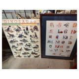 Dinosaur and ABC Posters for Kids