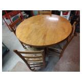 Table and 4 Chairs