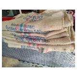 12 Columbian Burlap Coffee Sacks