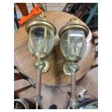 2 Large Outdoor Light Fixtures