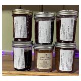 Homemade jams and jellies