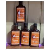 4 bottles of Chris Treece's 38 Proof BBQ Sauce