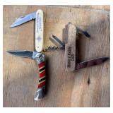 3 Pocket Knives-including a specialty collector's