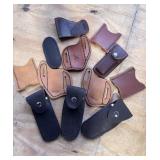 Collection of Various Leather Sheaths