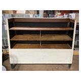 Vintage general store display cabinet