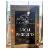 Coal Creek Genral Store Lighted Ceiling Sign