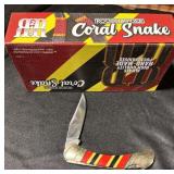 Rough Ryder Coral Snake Lockback pocket knife
