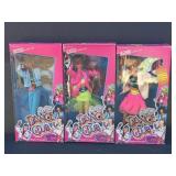 3 1989 Dolls From The Barbie Dance Club Collection