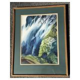 Artist Signed Framed Nature Artwork