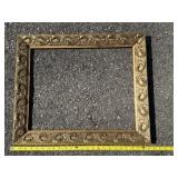 Gold Gilded Picture Frame only