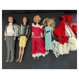 Vtg Mattel dolls features Ken, his friend Allan,
