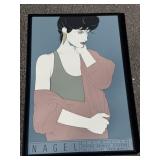 Patrick Nagel "Commemorative #10"-serigraph poster