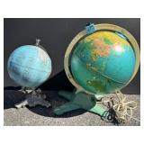 Vintage Globe Lot (set of 2)