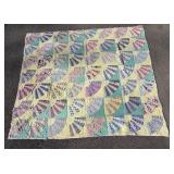 Vintage Handmade Patchwork Quilt