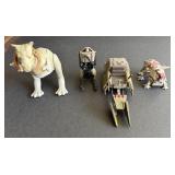 Star Wars Mini Figure & Vehicle Lot (Set of 4)