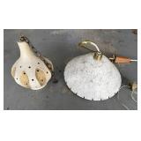 2 Wall Hanging Lamps