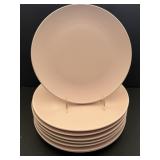 8 Ikea of Sweden Pink Dinner Plates