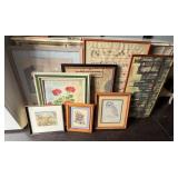 Collection of Framed & Unframed Wall Art