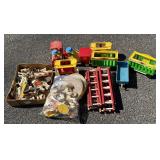 Vintage Fisher-Price Play Family Circus Train set