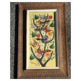 D. Gourgue Framed Painting