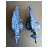 2 Vtg  1978 Kenner Star Wars Death Star Space