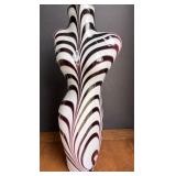 MCM Murano-Style Art Glass Torso Vase