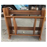 Unique Wooden Bookshelf