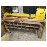 Chicago Tool Wood Lathe and Wooden Stand