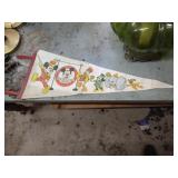 Vintage Mickey Mouse Club Pennant