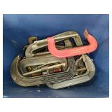 Box of Assorted C Clamps