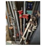 Assorted Pipe Clamps