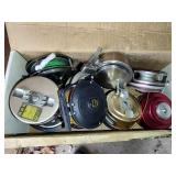Box of 9 Used Fly and Automatic Reels