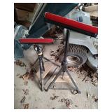 2 Roller Assist Stands