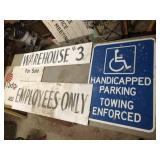 4 Metal Signs
