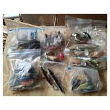Assorted Used Fishing Lures