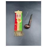 B.O.R.T. Ribbon and Wooden Pipe Set