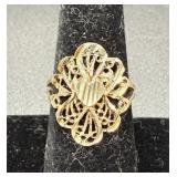 Sterling Silver 925 Filigree Ring