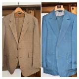 Two Vintage Men Suits