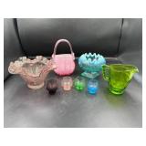 Colored Glassware Assortment