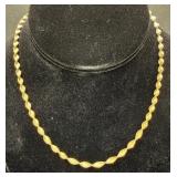 Italian 925 Gold-Tone Necklace